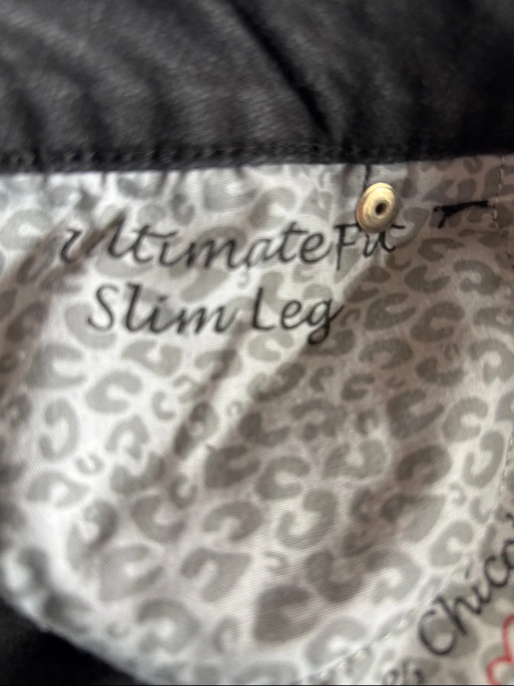 Chico's Black Ultimate Fit Slim Leg Jeans‎ Size 0 Short (Women's 4)
